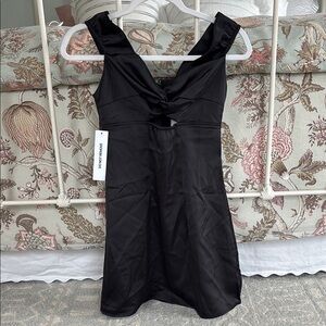 New Princess Polly Black Mini Dress size 4